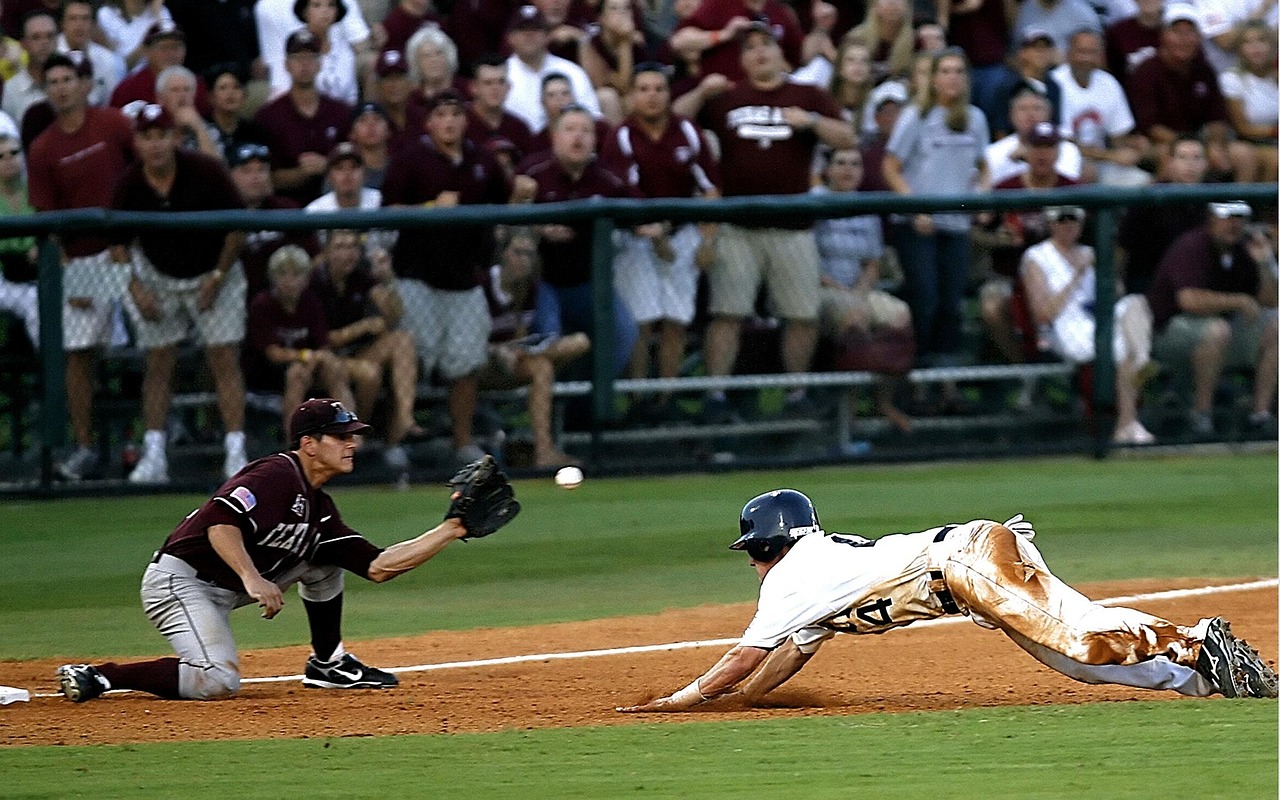 all-america, baseball, third base, play at third, diving into third, third baseman, runner, play, athlete, game, infield, sport, dirt, horizontal, action, athletics, baseball player, college baseball, spectators, baseball, baseball, baseball, baseball, baseball, baseball player