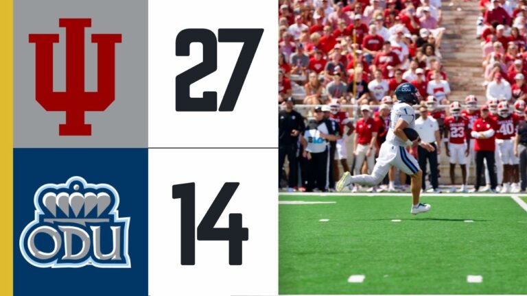 ODU-Indiana 2025 Football