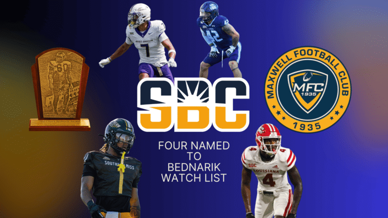 Four Named to Chuck Bednarik Watch List