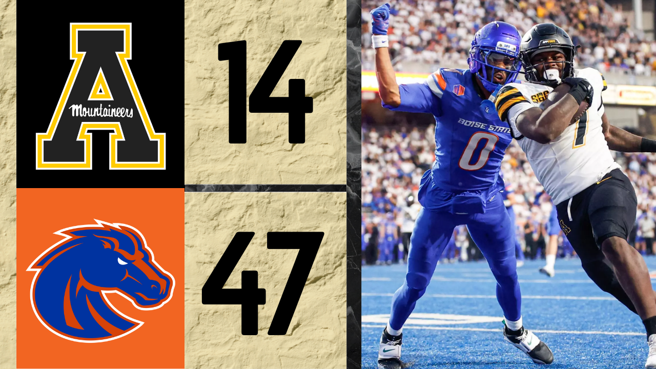 App State dominated by Broncos
