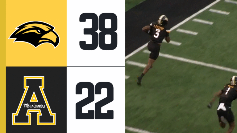 Southern Miss defends The Rock vs App State