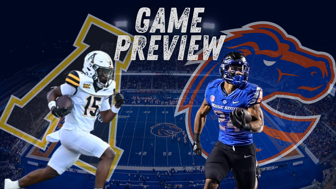 App State travels to the blue turf of Boise State for one of the biggest G5 matchups of the year