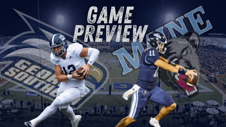 Georgia Southern hosts the Maine Black Bears