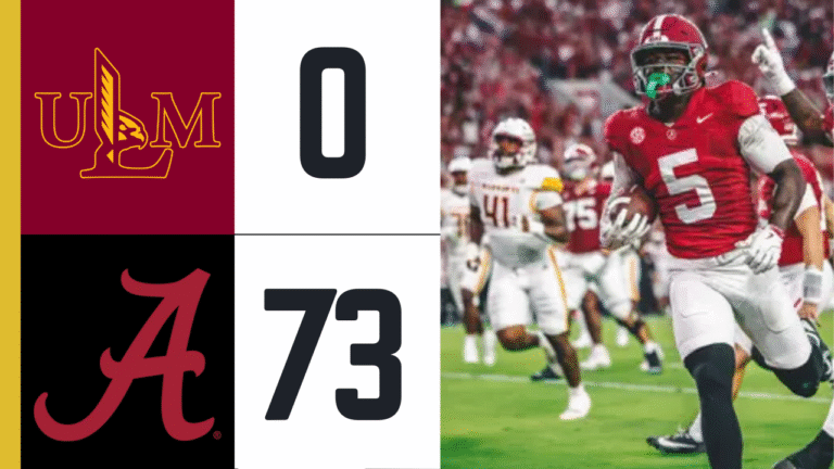 ULM-Alabama 2025 Footbal