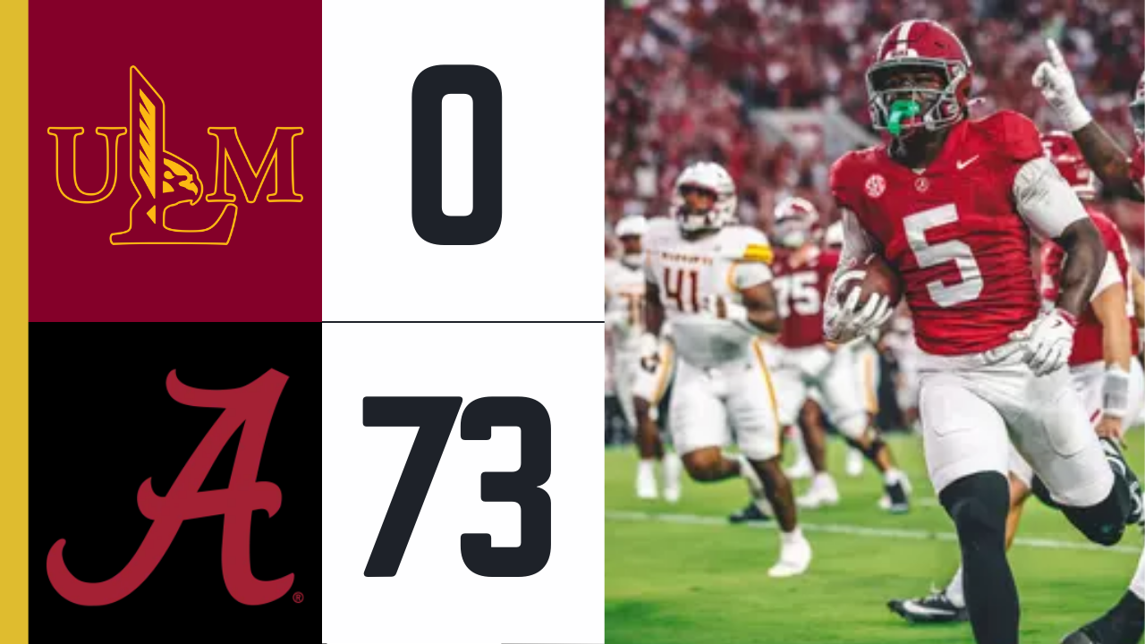 ULM-Alabama 2025 Footbal