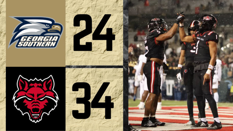 With the win, Arkansas State have become major players in the Sun Belt West