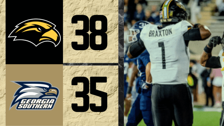 Southern Miss continued a hot start to the season Thursday night with a 38-35 over Georgia Southern
