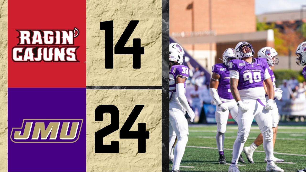 James Madison Louisiana Football 2025