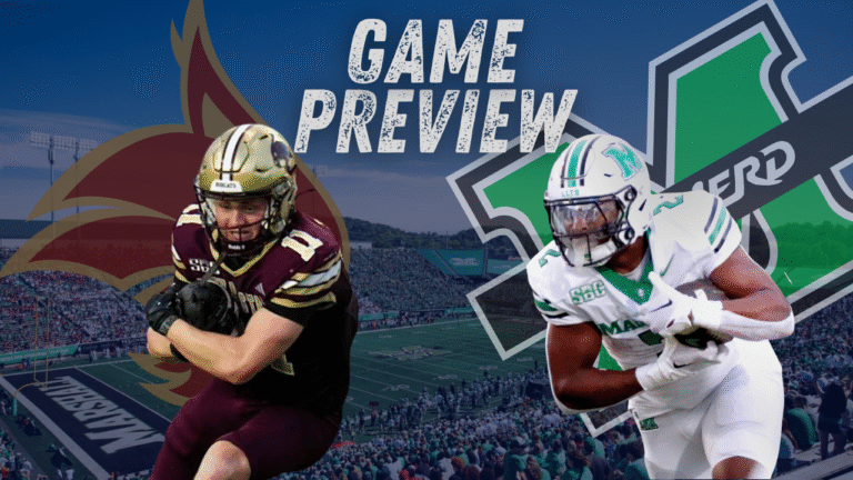 Texas State and Marshall will be meeting on the football field for the first time ever on Saturday