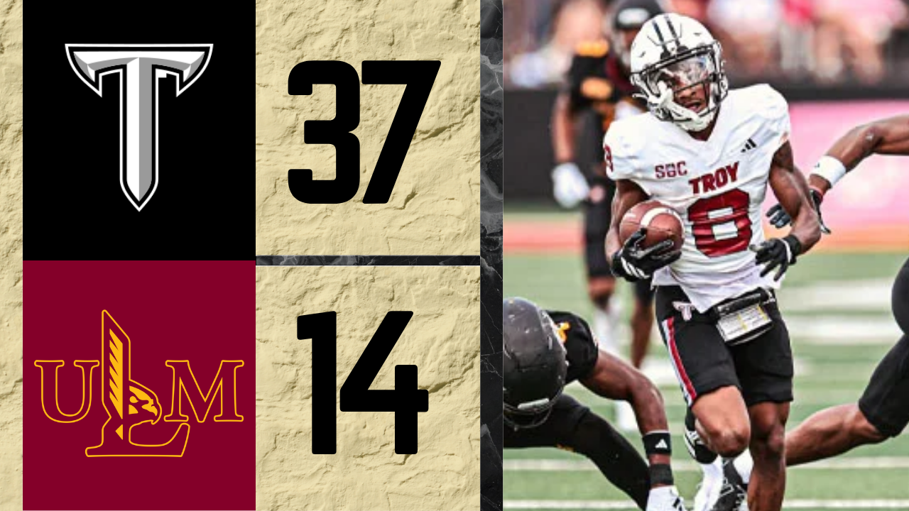 Troy Cruises to Victory Against ULM