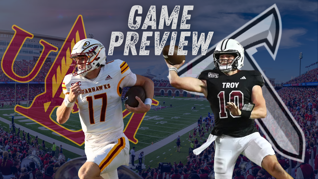 The Troy Trojans and the ULM Warhawks are two teams heading into this matchup going in two different directions