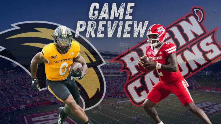 Southern Miss has dominated the all-time series against Louisiana with a 42-12-1 record