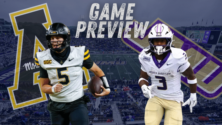 The Mountaineers travel to Harrisonburg to take on No. 24 James Madison, a program chasing a spot in the College Football Playoff and riding major momentum