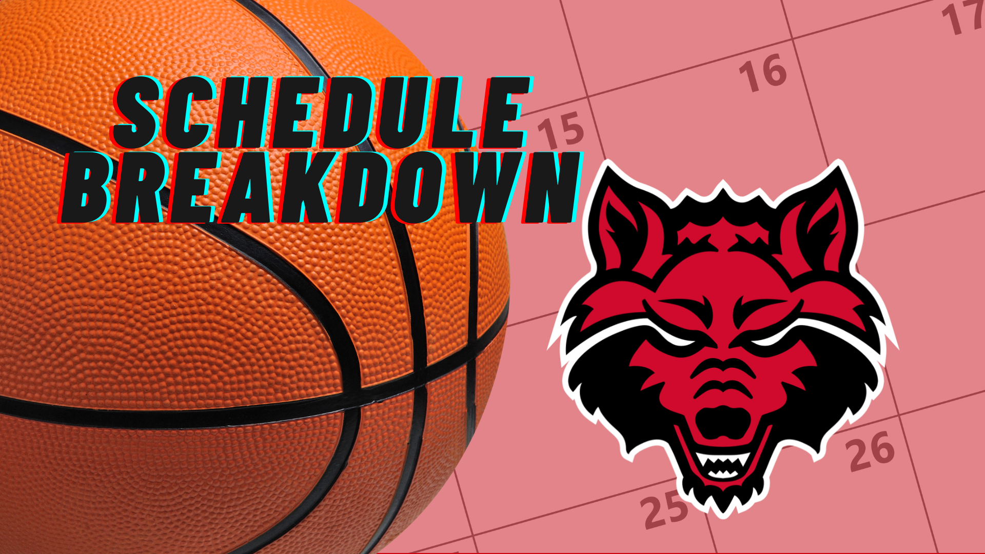 The Arkansas State Red Wolves are gearing up for the 2025–26 season with a balanced schedule that will test them early and often