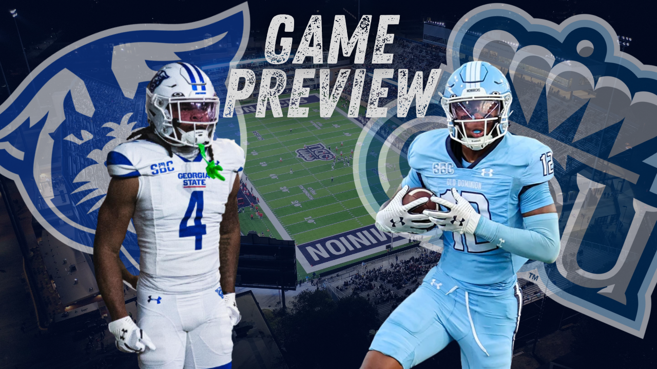 The Georgia State Panthers travel up to Norfolk to face the Old Dominion Monarchs in a divisional tilt