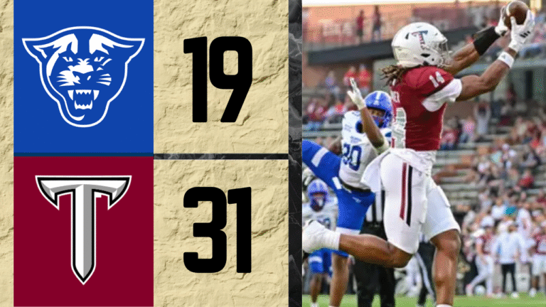 The Trojans needed to pick up this victory to set themselves up for a game against the Southern Miss Golden Eagles for the Sun Belt West title