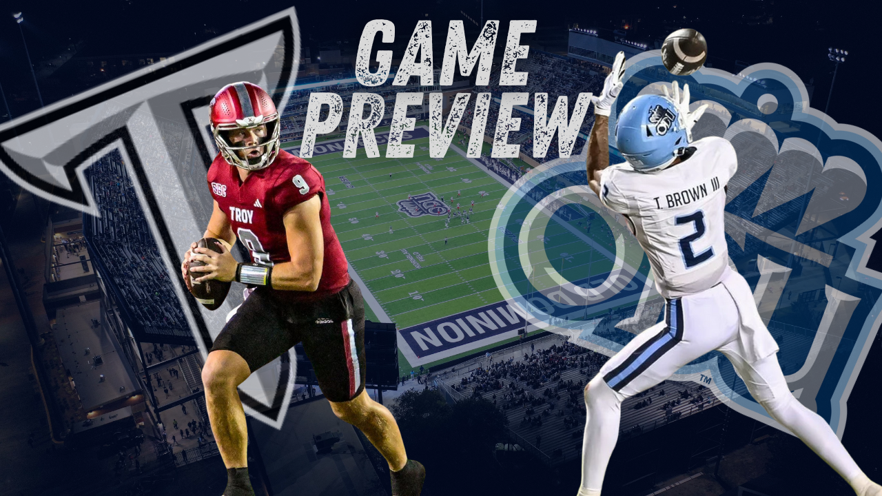 Troy will be the first team looking to get a win on Old Dominion's home field
