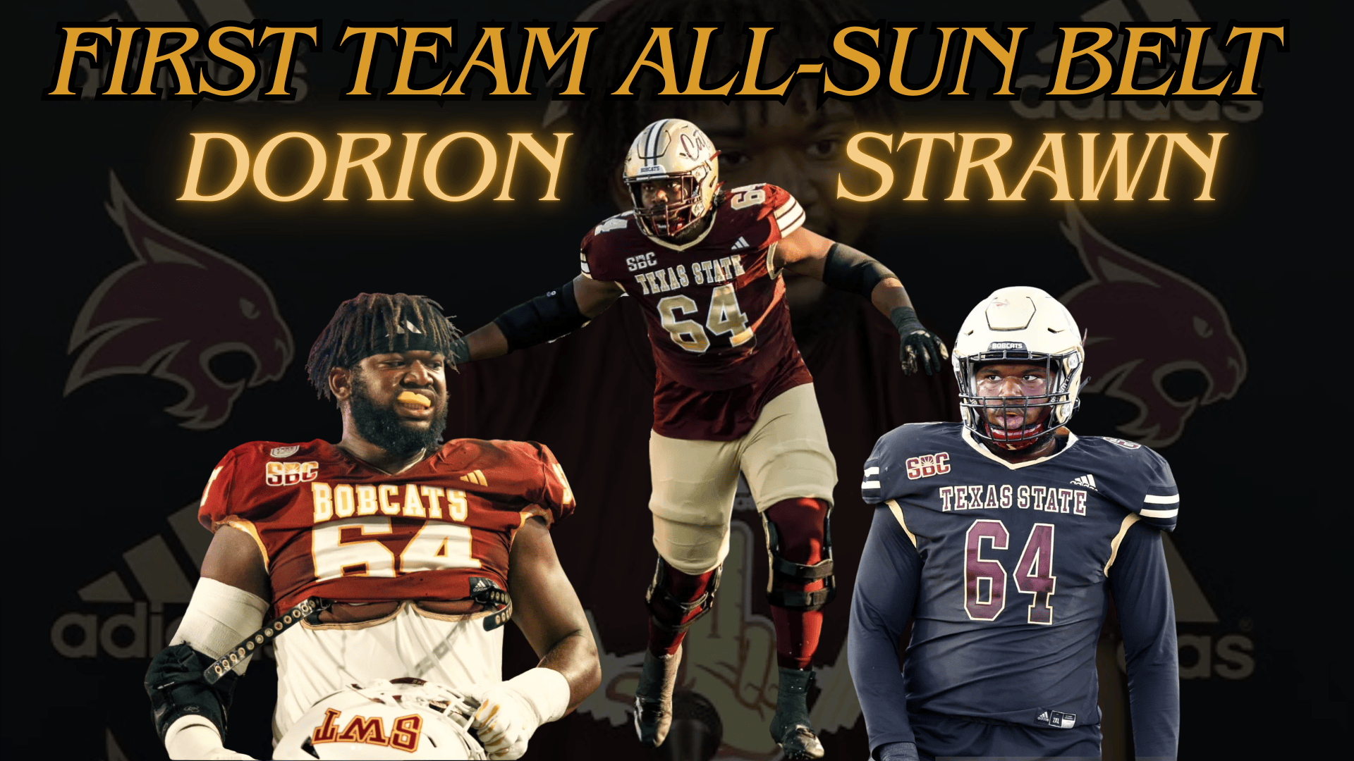 Dorion Strawn First Team All-Sun Belt