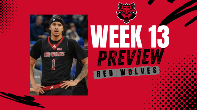 Arkansas State Weekly Basketball Preview (Week 13)