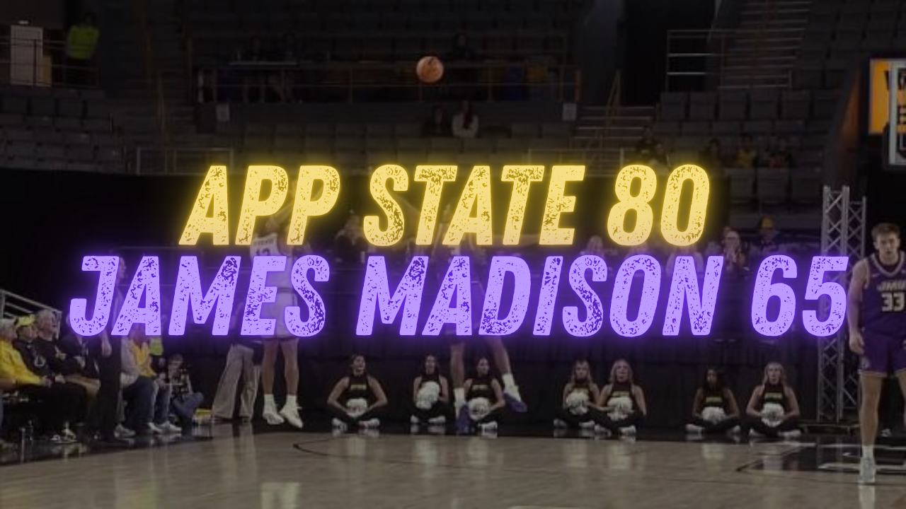 App State continues dominance over JMU on the hardwood