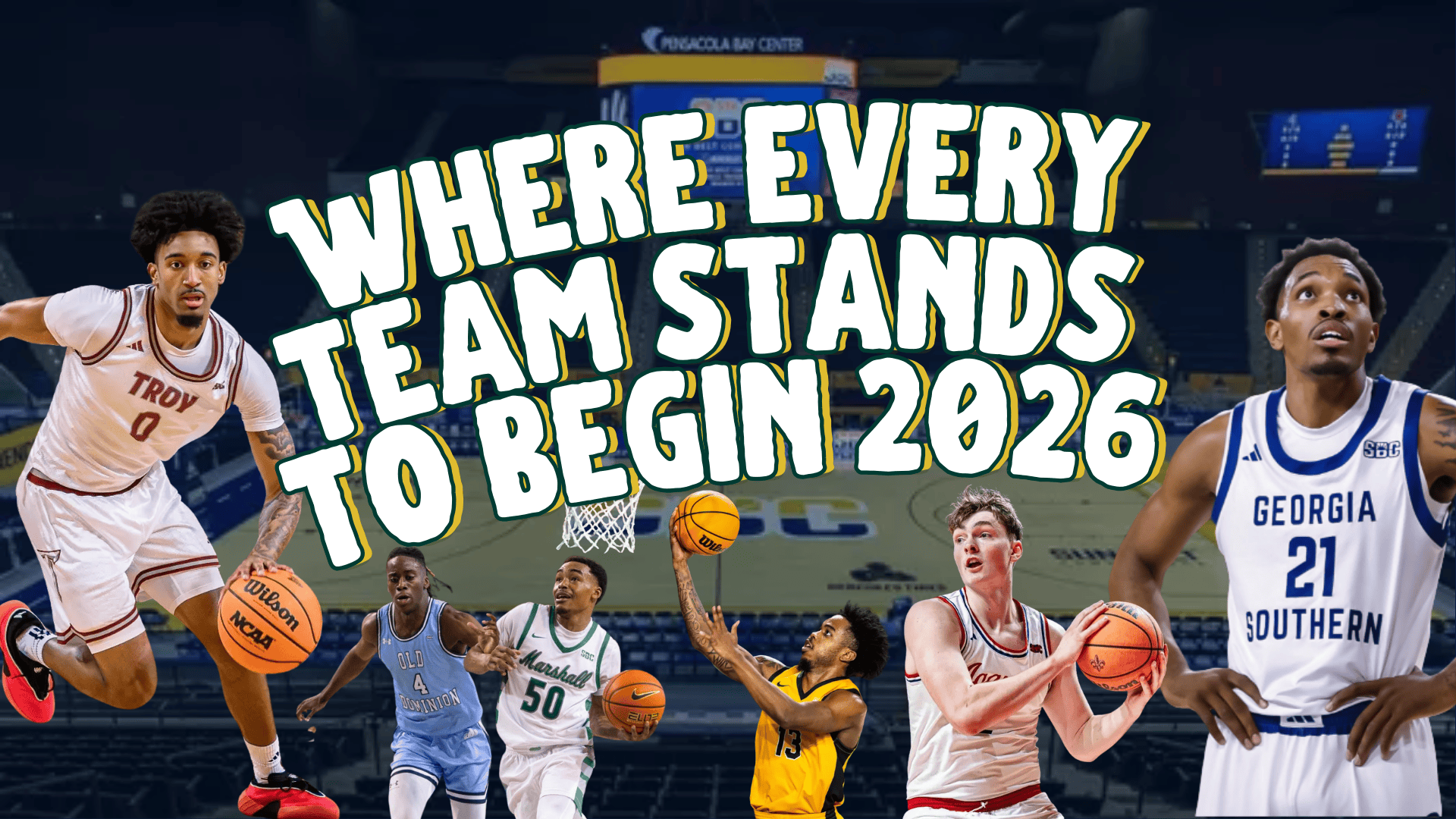 Sun Belt men's basketball heading into 2026