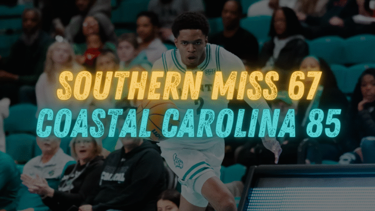 Coastal cruises to victory over Southern Miss