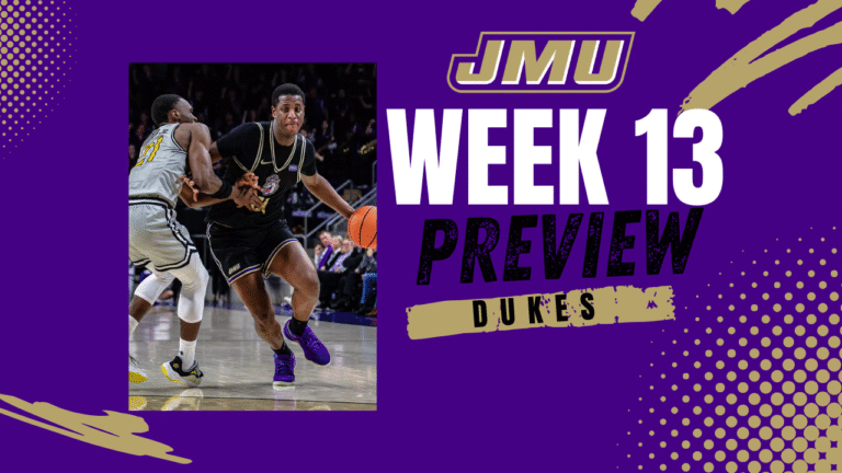 James Madison Weekly Basketball Preview (Week 13)