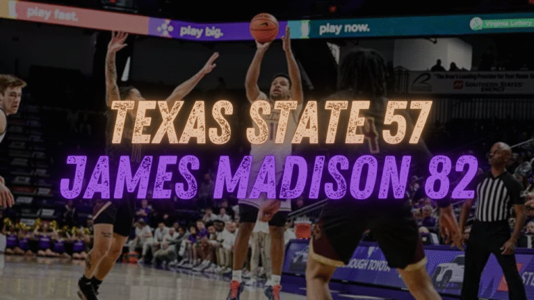 Dukes dominate Bobcats 82-57