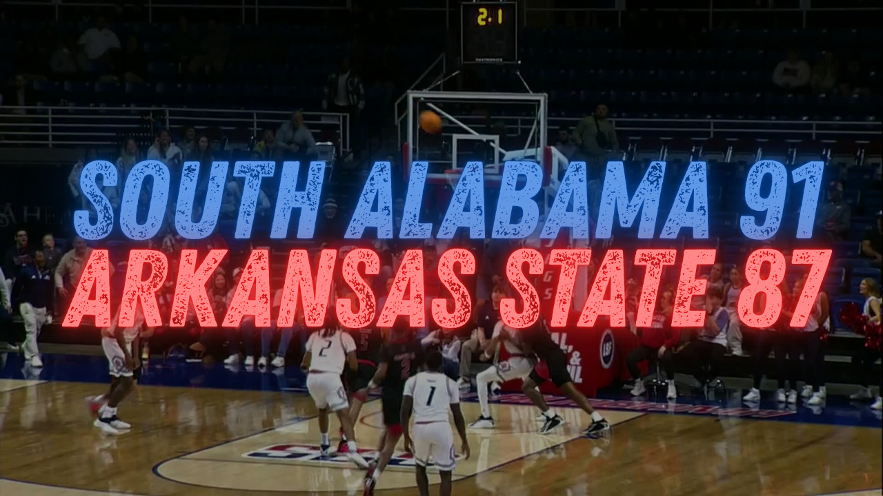 South Alabama Wins Overtime Thriller Against Arkansas State