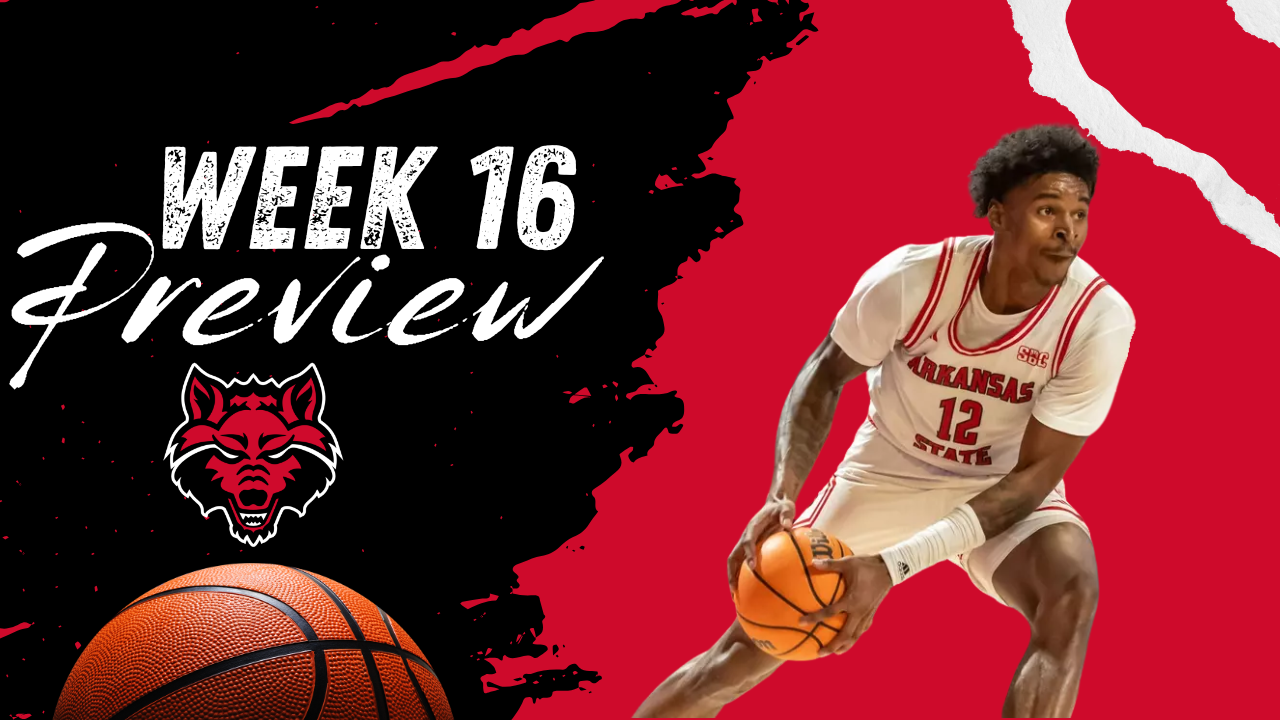 Week 16 Men's Basketball Preview: Arkansas State