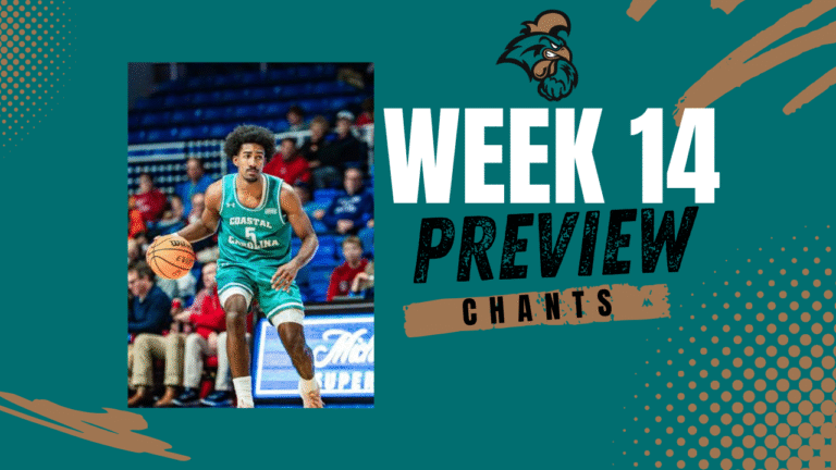 Week 14 Men's Basketball Preview: Coastal Carolina