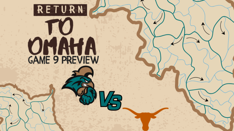 No. 9 Coastal Carolina Opens BRUCE BOLT Classic Against Undefeated No. 3 Texas