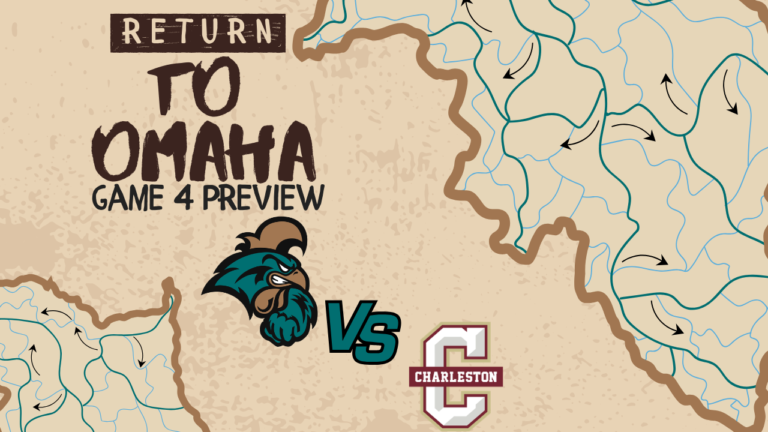 #6 Coastal Faces Charleston in Midweek Showdown