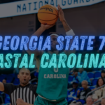 AJ Dancler's 32 Points Leads Coastal Carolina to 76-71 Road Victory