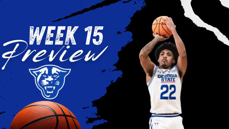 Week 15 Men's Basketball Preview: Georgia State
