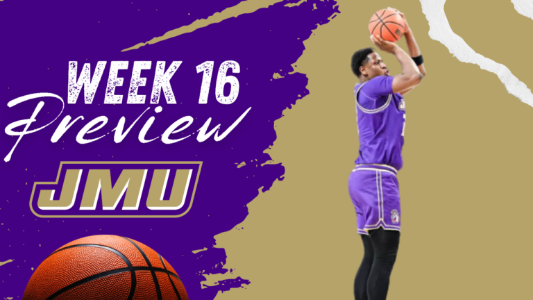 Week 16 Men's Basketball Preview: James Madison