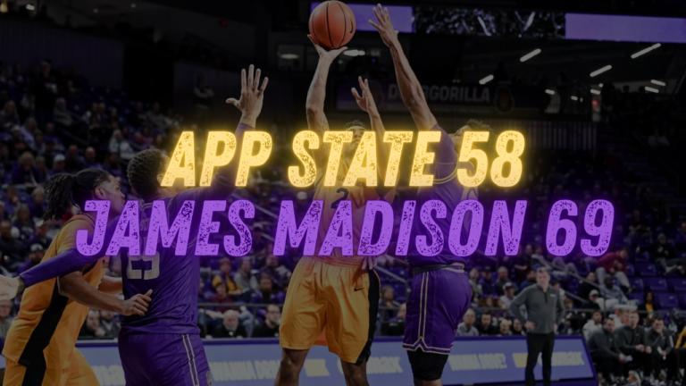 James Madison's defense lifts them over App State