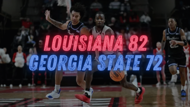 Ragin' Cajuns Cool Off Red Hot Georgia State