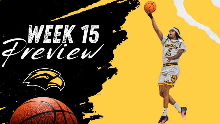 Week 15 Men’s Basketball Preview: Southern Miss