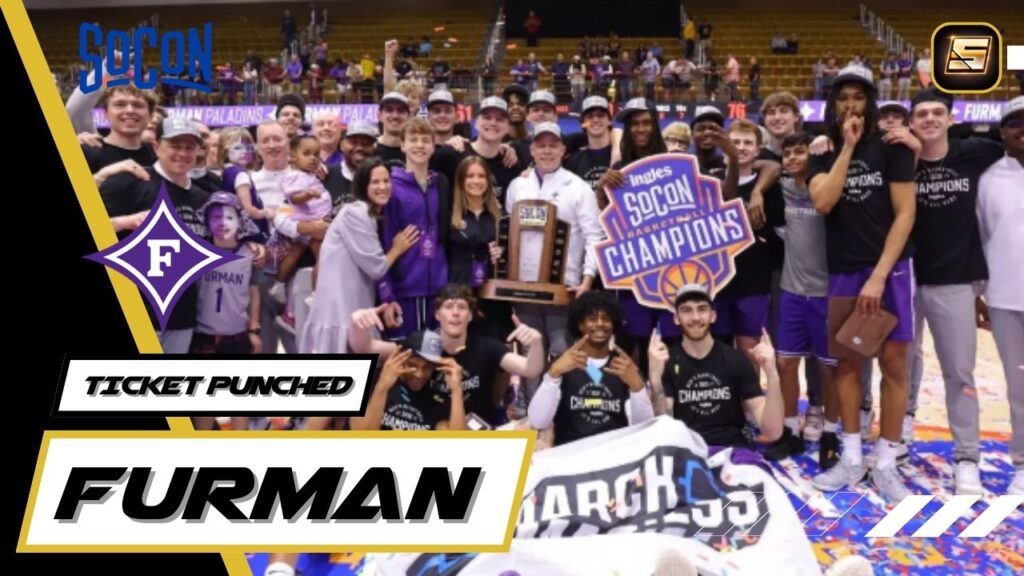 March Madness Ticket Punched 2026 Furman