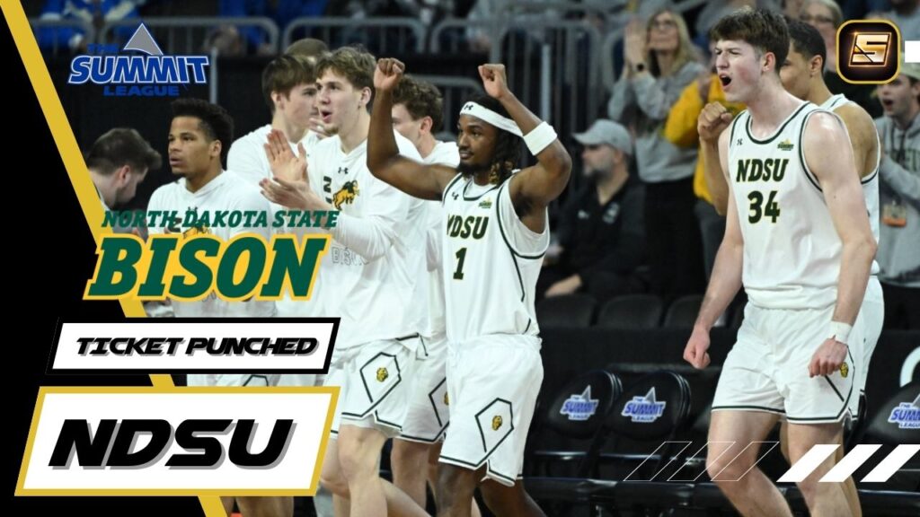 March Madness Ticket Punched 2026 NDSU