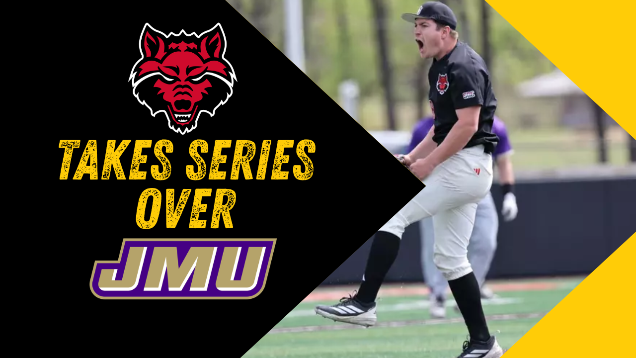 Arkansas State takes series over James Madison