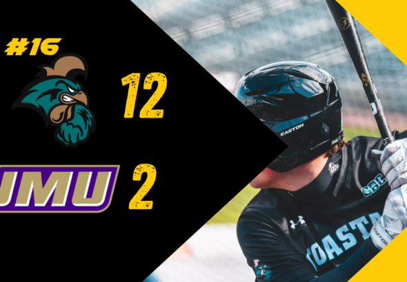 Coastal Carolina Dominates JMU in 12-2 Run-Rule Victory