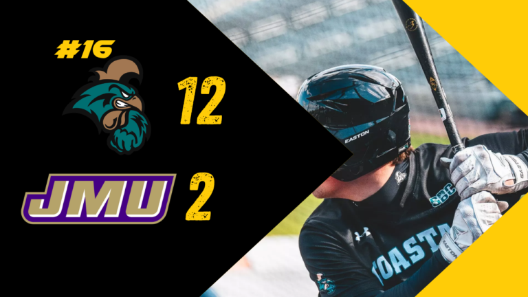 Coastal Carolina Dominates JMU in 12-2 Run-Rule Victory