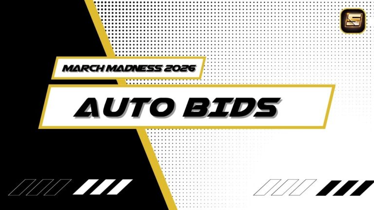 March Madness 2026 Auto Bids