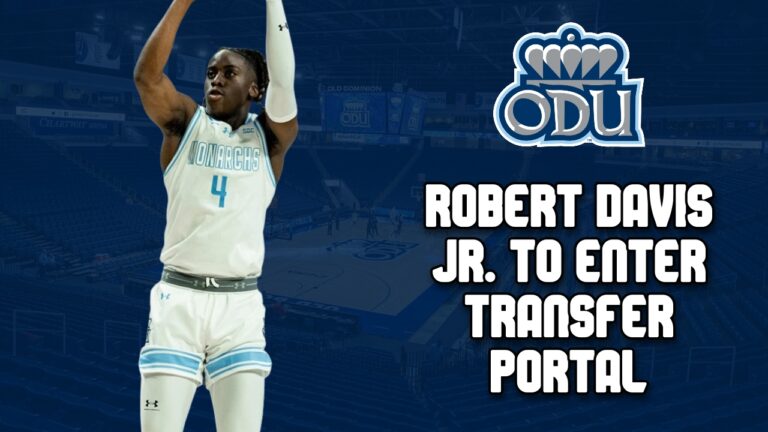 Robert Davis Jr to Enter Transfer Portal