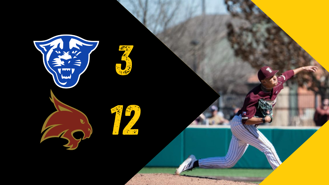 Georgia State Swept After Brunch Blowout to Texas State