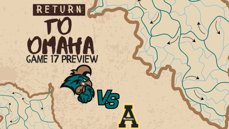 Coastal Carolina Opens Conference Play in Boone