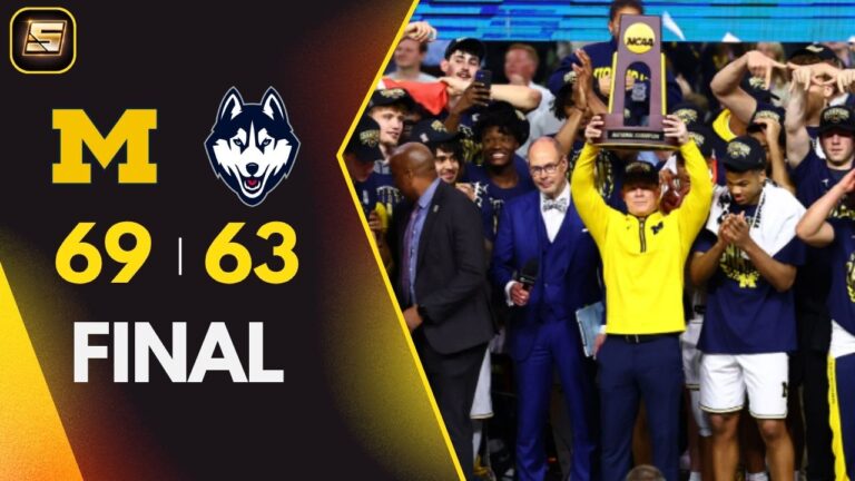 2026 March Madness NCAA Tournament National Championship UConn Michigan
